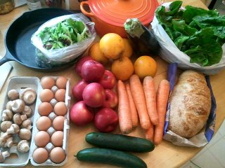 spring CSA pickup, week 10